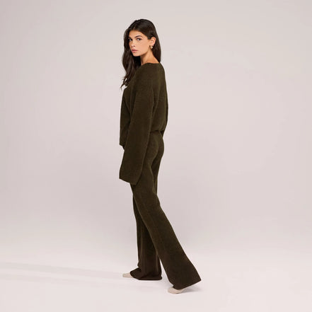 The Wide-Leg Knit Trousers