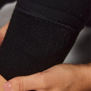 The Thermal Legging in Black, brushed inner lining detail