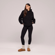 The Thermal Legging — Black — silhouette-face